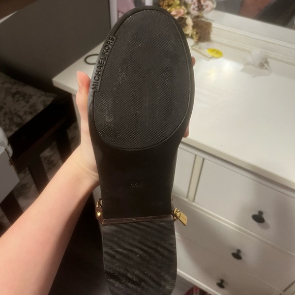 Michael kors boots deep brown worn 4x - Picture 5 of 7